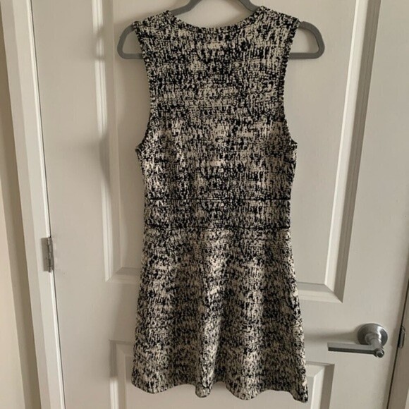 - THEORY Alancy C Sleeveless Tweedscape A-Line Dress Size Medium - Picture 8 of 14
